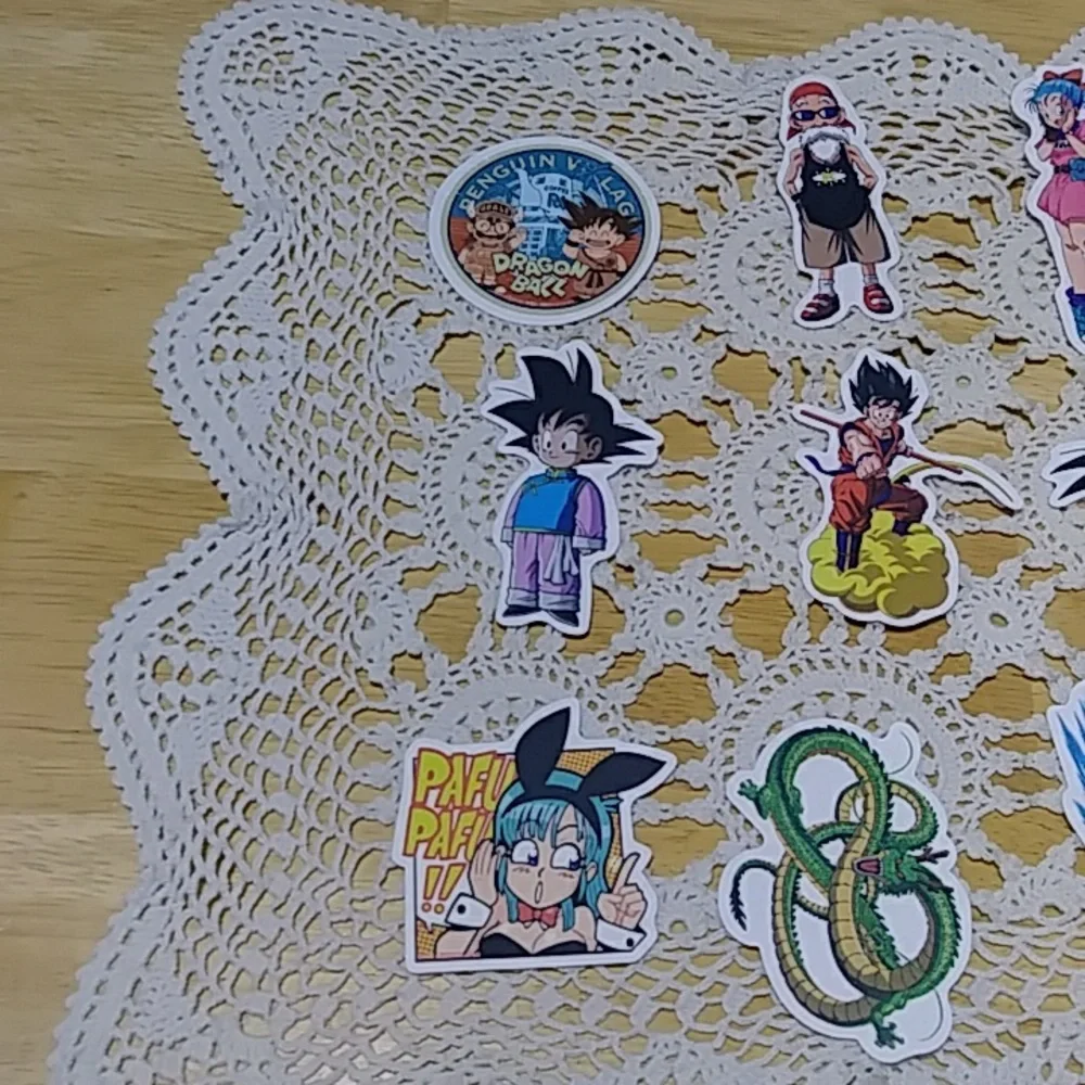 Stickers for laptops, lockers, crafts, skateboards, Dragon Ball